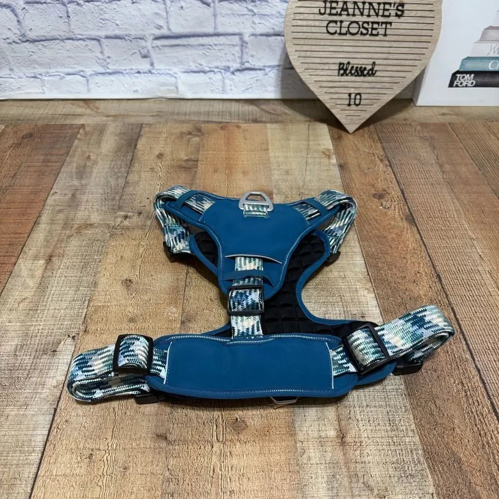 Arcadia Trail Dog Harness Blue Quick-Dry Reflective Padded Play All Day XXL NWT